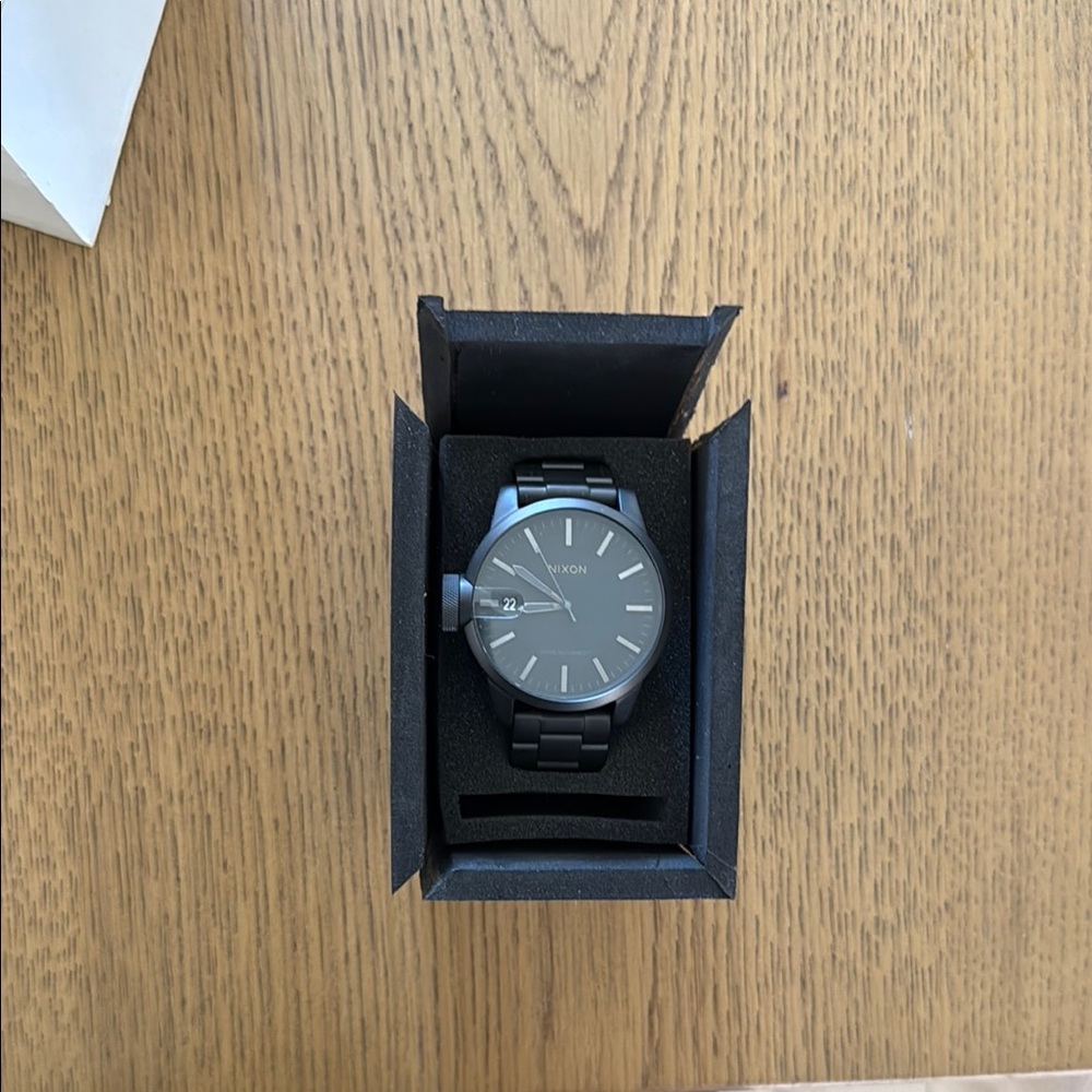 Nixon Charcoal Black Watch